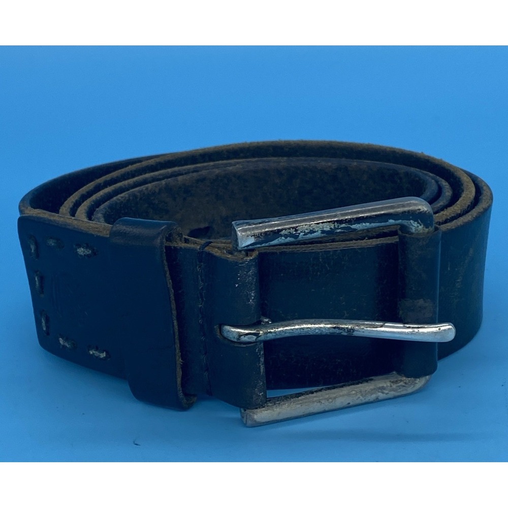 Timberland Men's Belt Genuine Leather Black Size 42 Classic Casual Everyday Belt